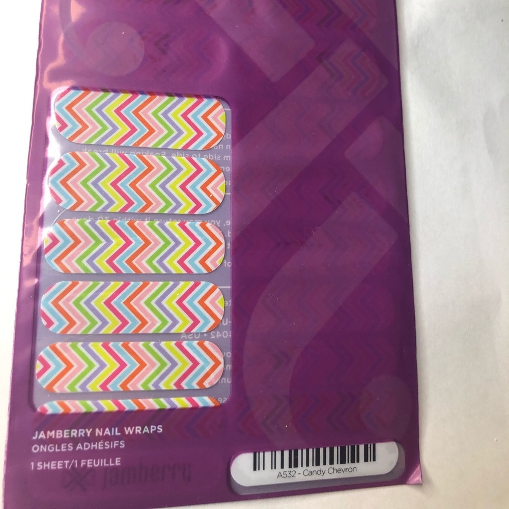 Jamberry- Candy Chevron